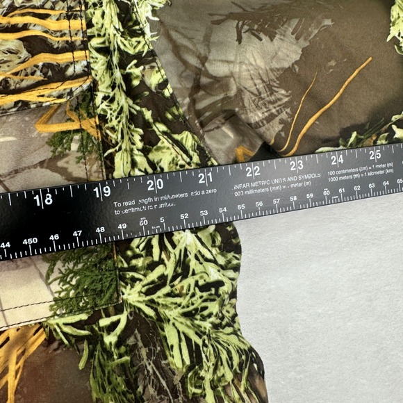 Rutwear Big Game Technologies Mid-Season Button-Up Jacket Spine Pad Camo SM - Picture 6 of 8